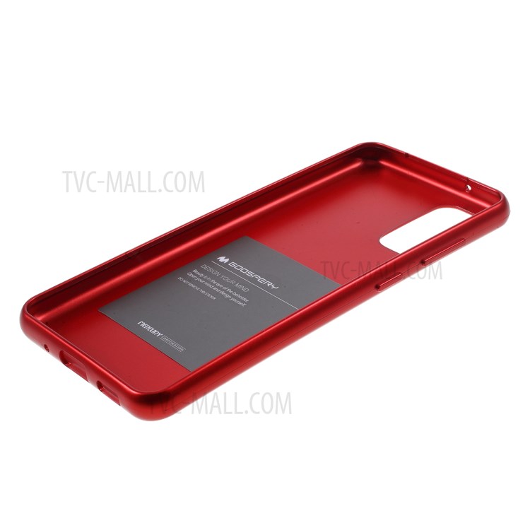 MERCURY GOOSPERY i JELLY TPU Soft Casing Shell for Samsung Galaxy S20 - Red-5