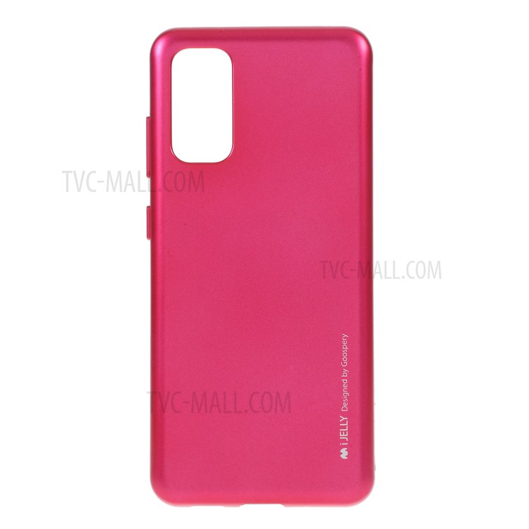 MERCURY GOOSPERY i JELLY TPU Soft Casing Shell for Samsung Galaxy S20 - Rose-1