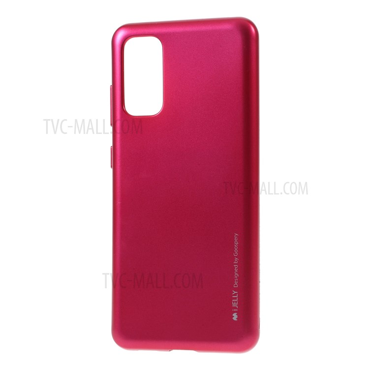 MERCURY GOOSPERY i JELLY TPU Soft Casing Shell for Samsung Galaxy S20 - Rose-2