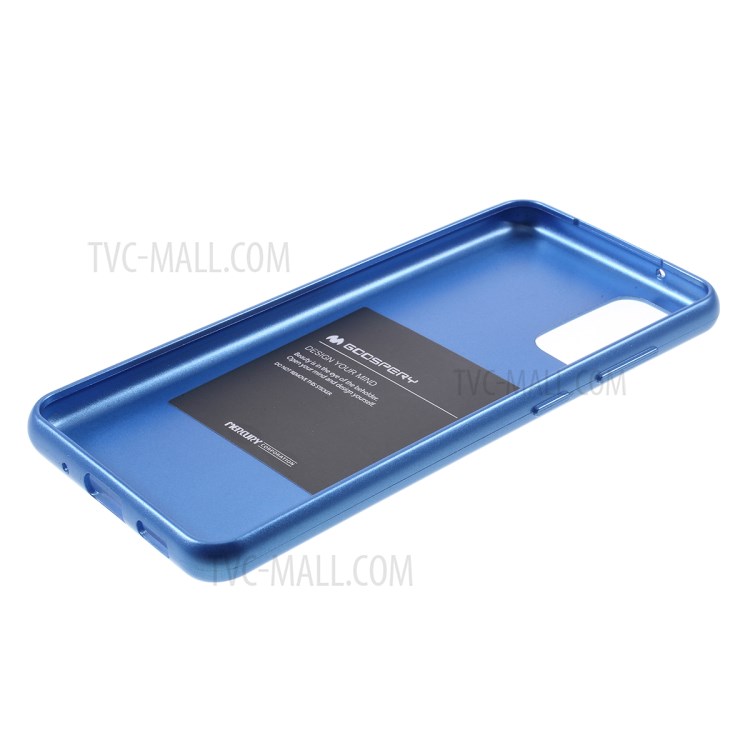 MERCURY GOOSPERY i JELLY TPU Soft Casing Shell for Samsung Galaxy S20 - Blue-5