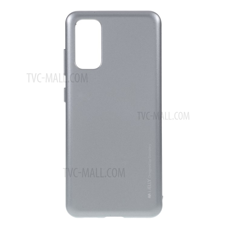 MERCURY GOOSPERY i JELLY TPU Soft Casing Shell for Samsung Galaxy S20 - Grey-1