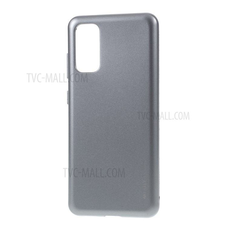 MERCURY GOOSPERY i JELLY TPU Soft Casing Shell for Samsung Galaxy S20 - Grey-2