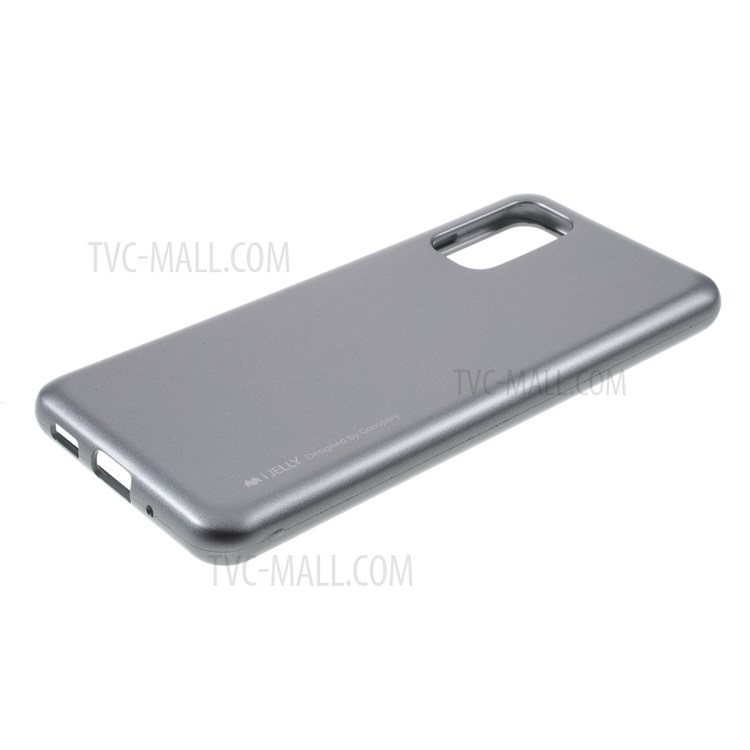 MERCURY GOOSPERY i JELLY TPU Soft Casing Shell for Samsung Galaxy S20 - Grey-4