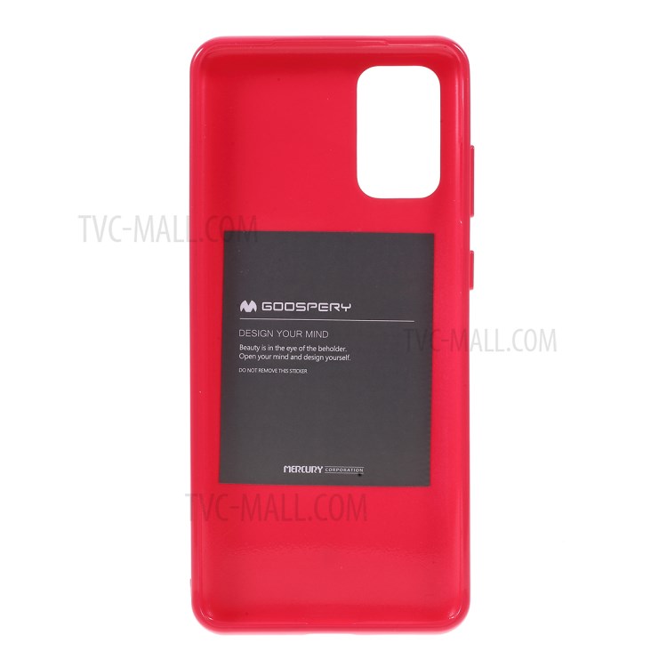 MERCURY GOOSPERY Flash Powder TPU Case Shell for Samsung Galaxy S20 Plus/S20 Plus 5G - Red-3