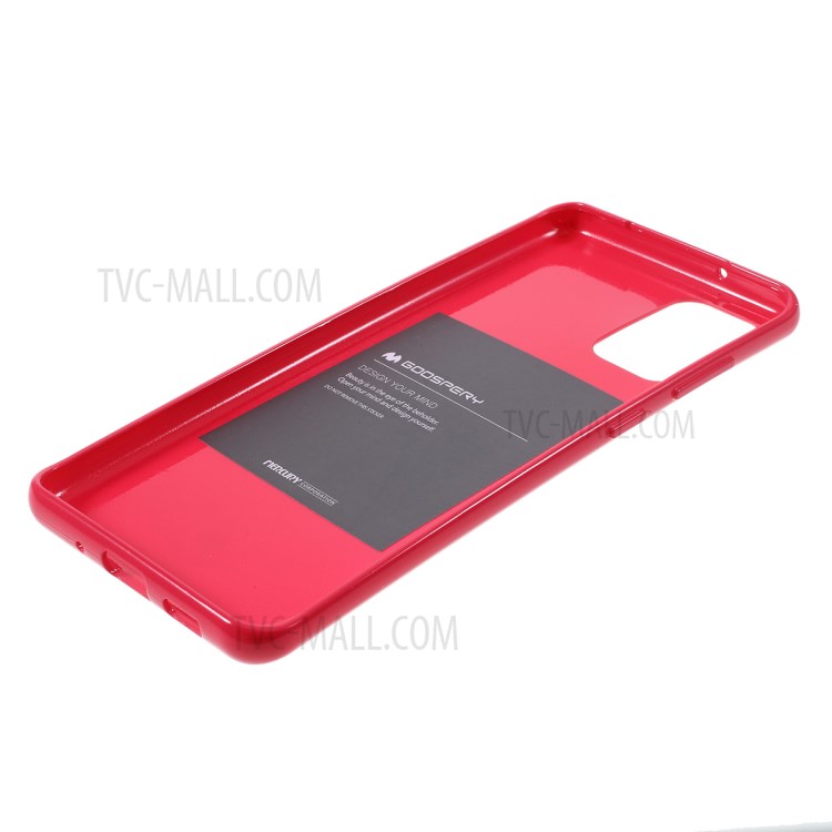 MERCURY GOOSPERY Flash Powder TPU Case Shell for Samsung Galaxy S20 Plus/S20 Plus 5G - Red-5