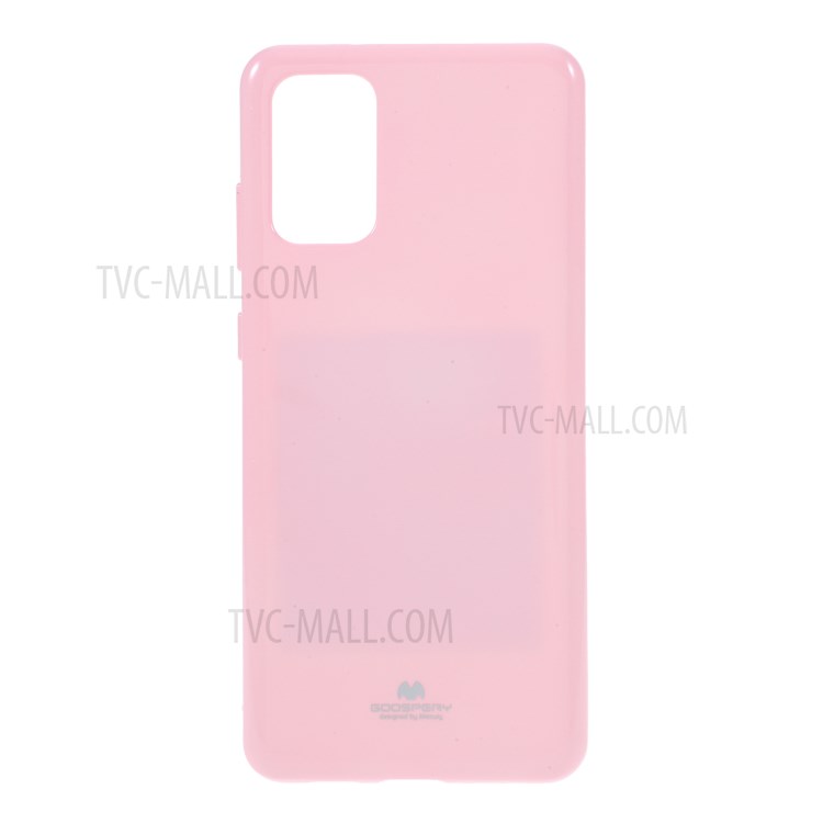 MERCURY GOOSPERY Flash Powder TPU Case Shell for Samsung Galaxy S20 Plus - Pink-1