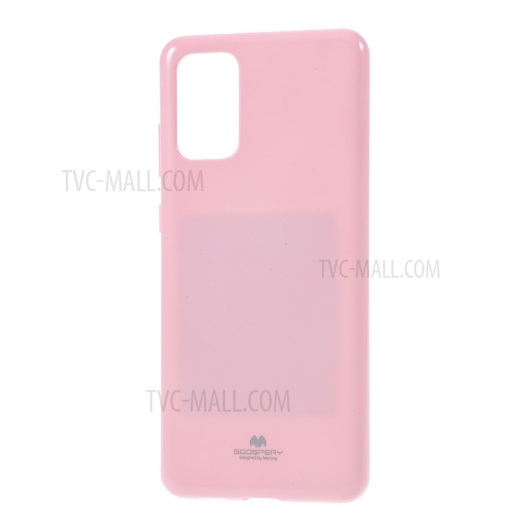 MERCURY GOOSPERY Flash Powder TPU Case Shell for Samsung Galaxy S20 Plus - Pink-2