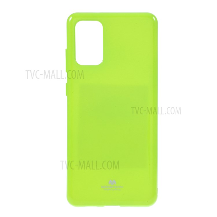MERCURY GOOSPERY Flash Powder TPU Case Shell for Samsung Galaxy S20 Plus - Green-1