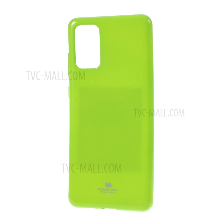 MERCURY GOOSPERY Flash Powder TPU Case Shell for Samsung Galaxy S20 Plus - Green-2