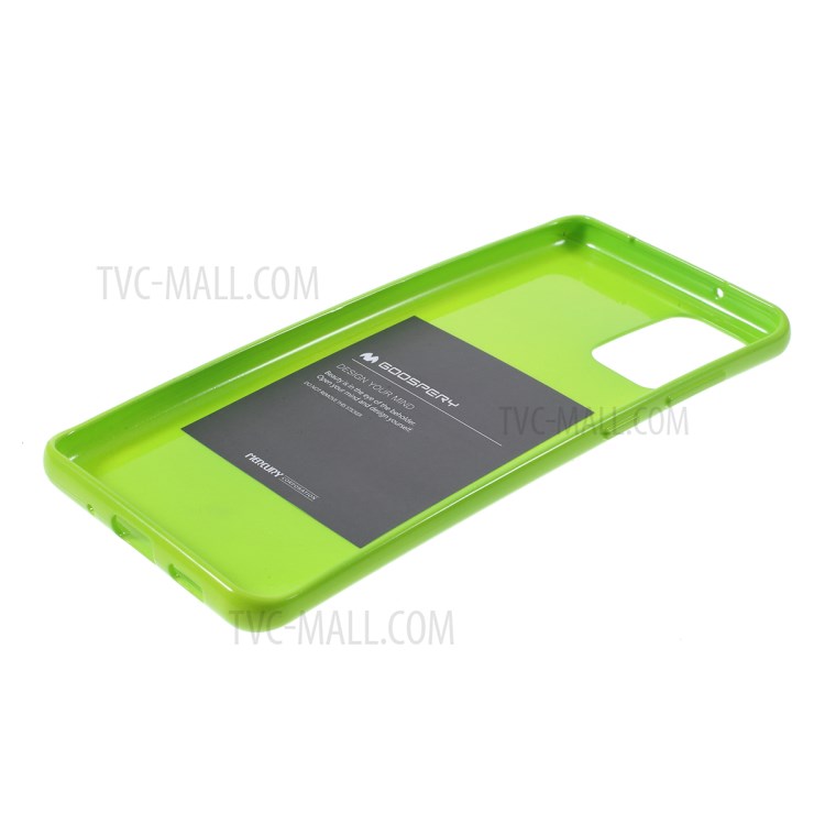 MERCURY GOOSPERY Flash Powder TPU Case Shell for Samsung Galaxy S20 Plus - Green-5