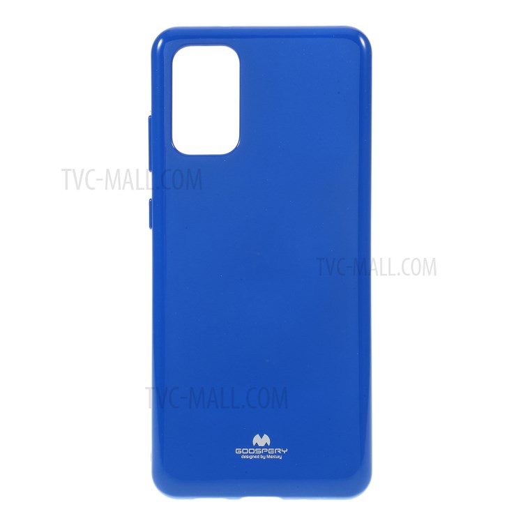 MERCURY GOOSPERY Flash Powder TPU Case Shell for Samsung Galaxy S20 Plus - Dark Blue-1