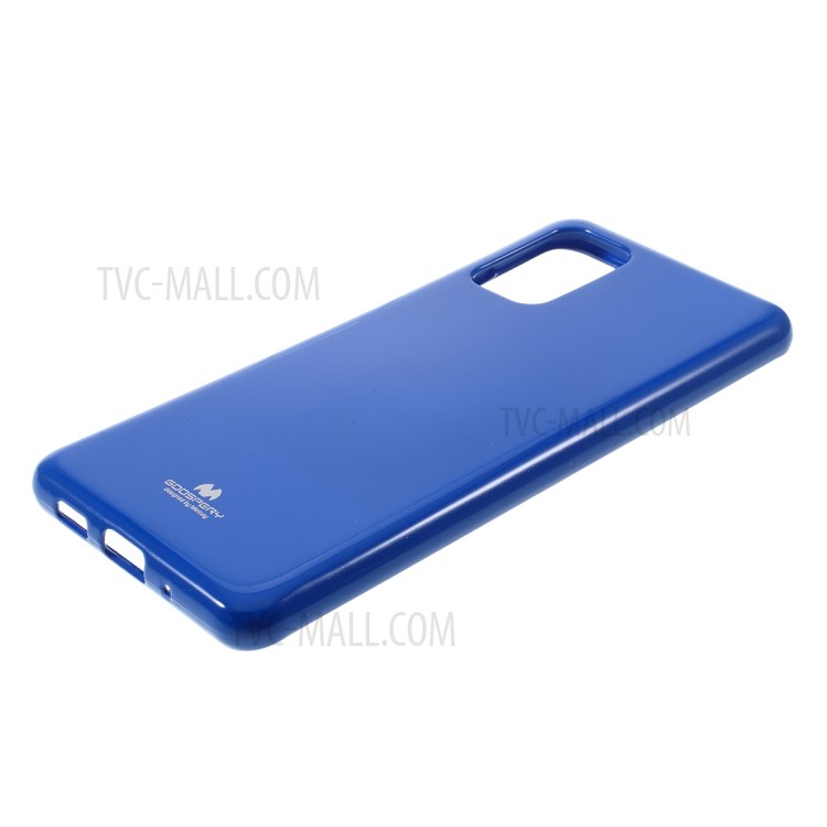 MERCURY GOOSPERY Flash Powder TPU Case Shell for Samsung Galaxy S20 Plus - Dark Blue-4