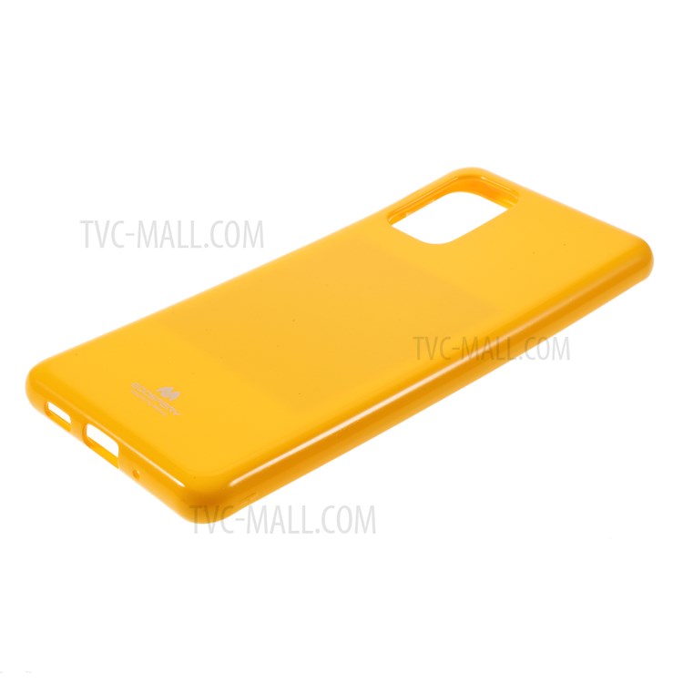 MERCURY GOOSPERY Flash Powder TPU Case Shell for Samsung Galaxy S20 Plus/S20 Plus 5G - Yellow-4