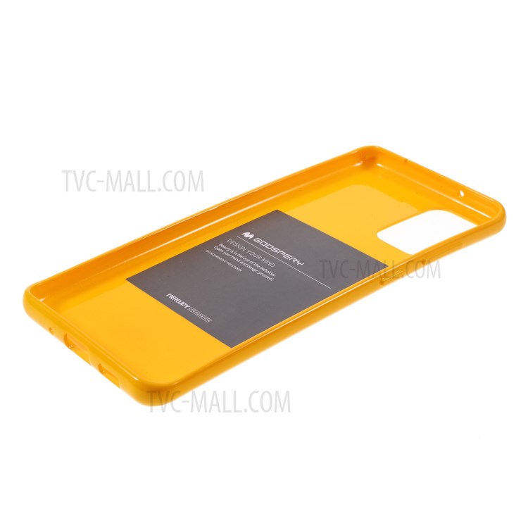 MERCURY GOOSPERY Flash Powder TPU Case Shell for Samsung Galaxy S20 Plus/S20 Plus 5G - Yellow-5