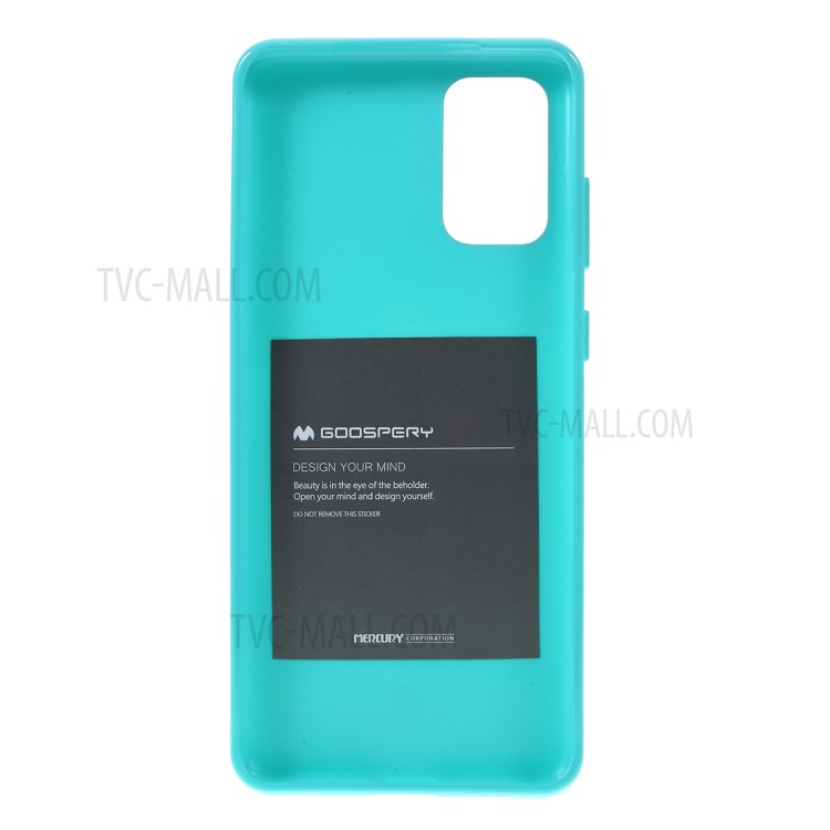MERCURY GOOSPERY Flash Powder TPU Case Shell for Samsung Galaxy S20 Plus/S20 Plus 5G - Baby Blue-3