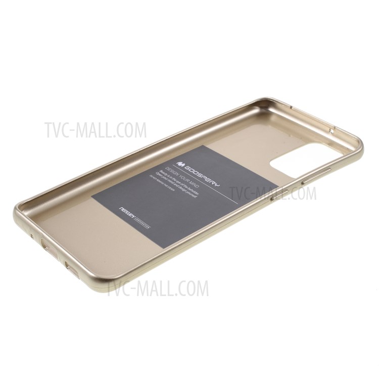 MERCURY GOOSPERY Flash Powder TPU Case Shell for Samsung Galaxy S20 Plus/S20 Plus 5G - Gold-4