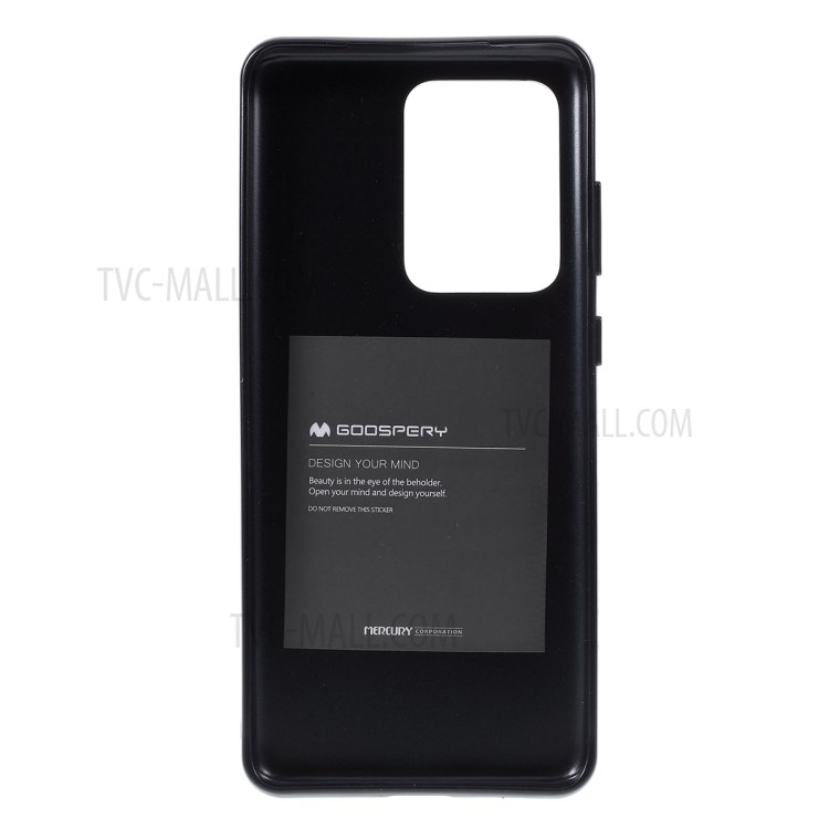 MERCURY GOOSPERY i JELLY TPU Soft Casing Shell for Samsung Galaxy S20 Ultra - Black-3