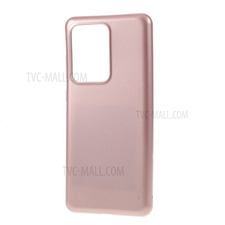 MERCURY GOOSPERY i JELLY TPU Soft Casing Shell for Samsung Galaxy S20 Ultra - Rose Gold-2