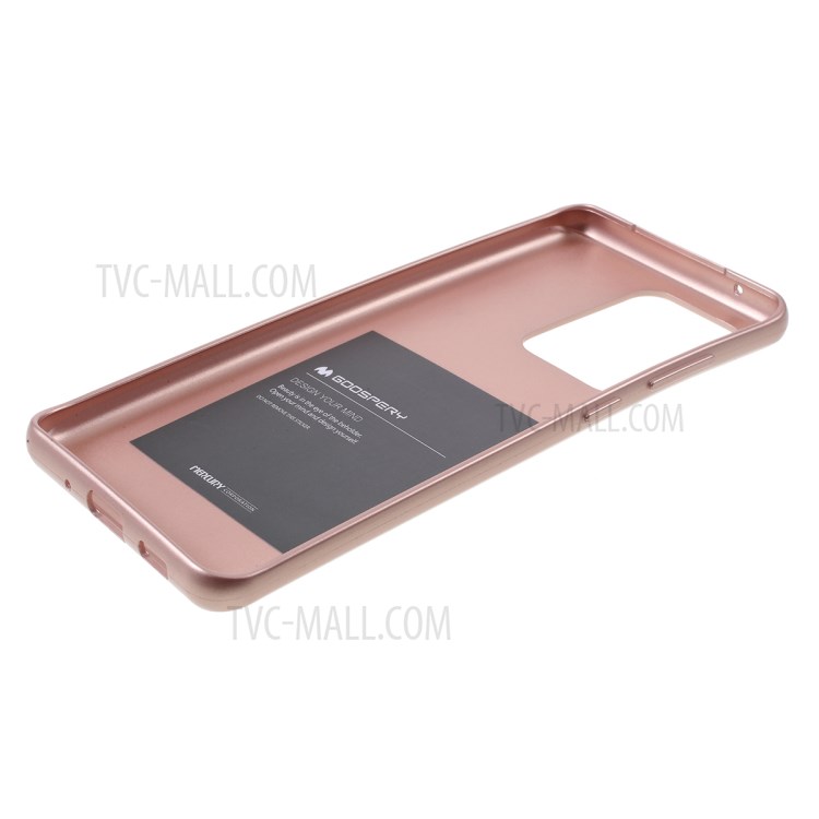 MERCURY GOOSPERY i JELLY TPU Soft Casing Shell for Samsung Galaxy S20 Ultra - Rose Gold-5