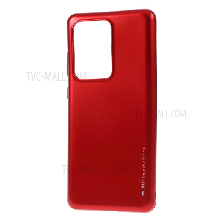 MERCURY GOOSPERY i JELLY TPU Soft Casing Shell for Samsung Galaxy S20 Ultra - Red-2