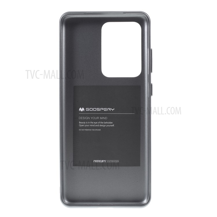 MERCURY GOOSPERY i JELLY TPU Soft Casing Shell for Samsung Galaxy S20 Ultra - Grey-3