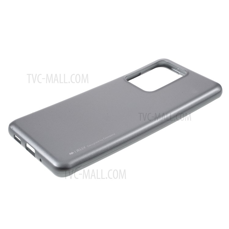 MERCURY GOOSPERY i JELLY TPU Soft Casing Shell for Samsung Galaxy S20 Ultra - Grey-4