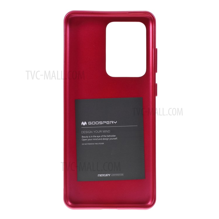 MERCURY GOOSPERY i JELLY TPU Soft Casing Shell for Samsung Galaxy S20 Ultra - Rose-3