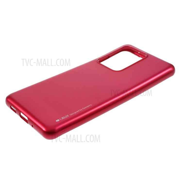 MERCURY GOOSPERY i JELLY TPU Soft Casing Shell for Samsung Galaxy S20 Ultra - Rose-4