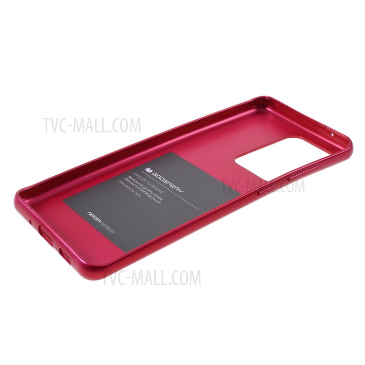 MERCURY GOOSPERY i JELLY TPU Soft Casing Shell for Samsung Galaxy S20 Ultra - Rose-5