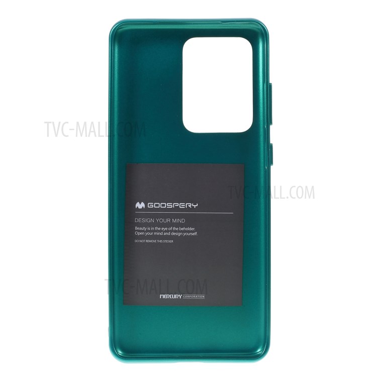 MERCURY GOOSPERY i JELLY TPU Soft Casing Shell for Samsung Galaxy S20 Ultra - Green-3