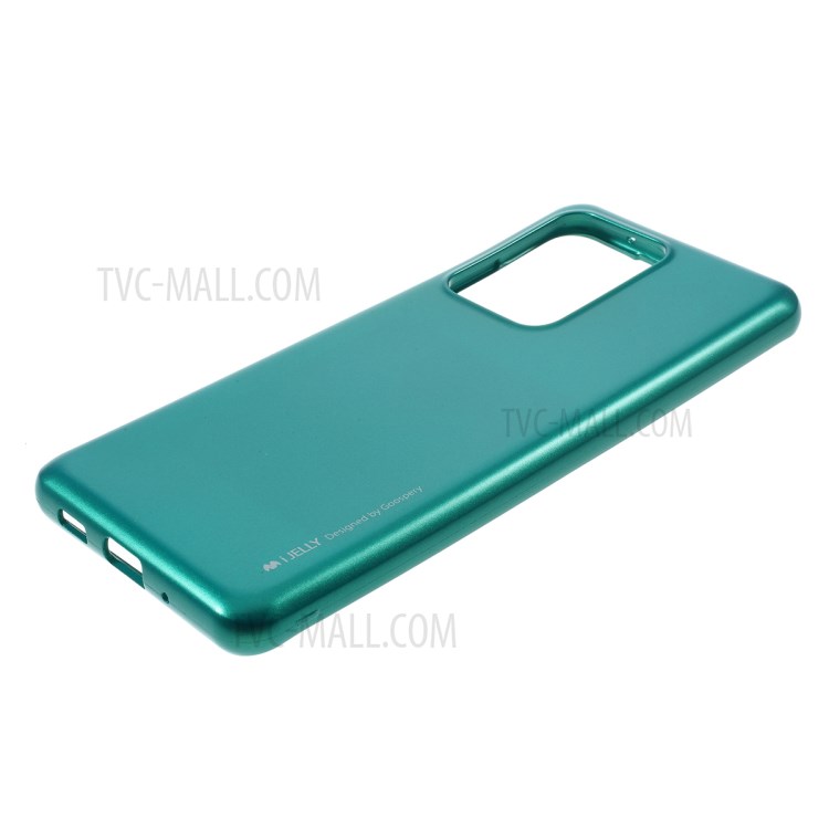 MERCURY GOOSPERY i JELLY TPU Soft Casing Shell for Samsung Galaxy S20 Ultra - Green-4