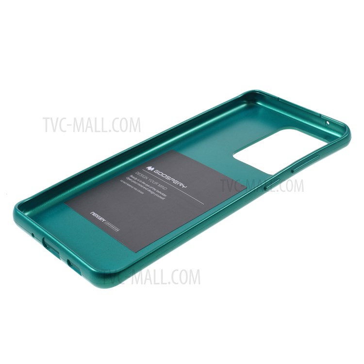 MERCURY GOOSPERY i JELLY TPU Soft Casing Shell for Samsung Galaxy S20 Ultra - Green-5