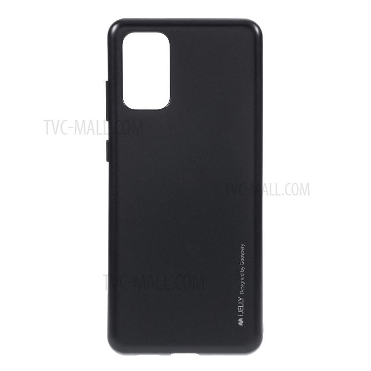 MERCURY GOOSPERY i JELLY TPU Soft Casing Shell for Samsung Galaxy S20 Plus - Black-1