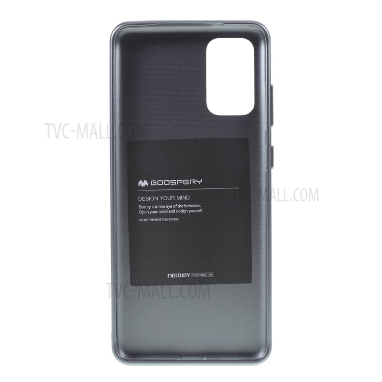 MERCURY GOOSPERY i JELLY TPU Soft Casing Shell for Samsung Galaxy S20 Plus - Grey-3