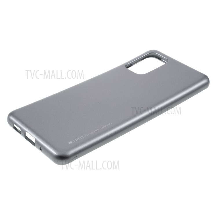 MERCURY GOOSPERY i JELLY TPU Soft Casing Shell for Samsung Galaxy S20 Plus - Grey-4