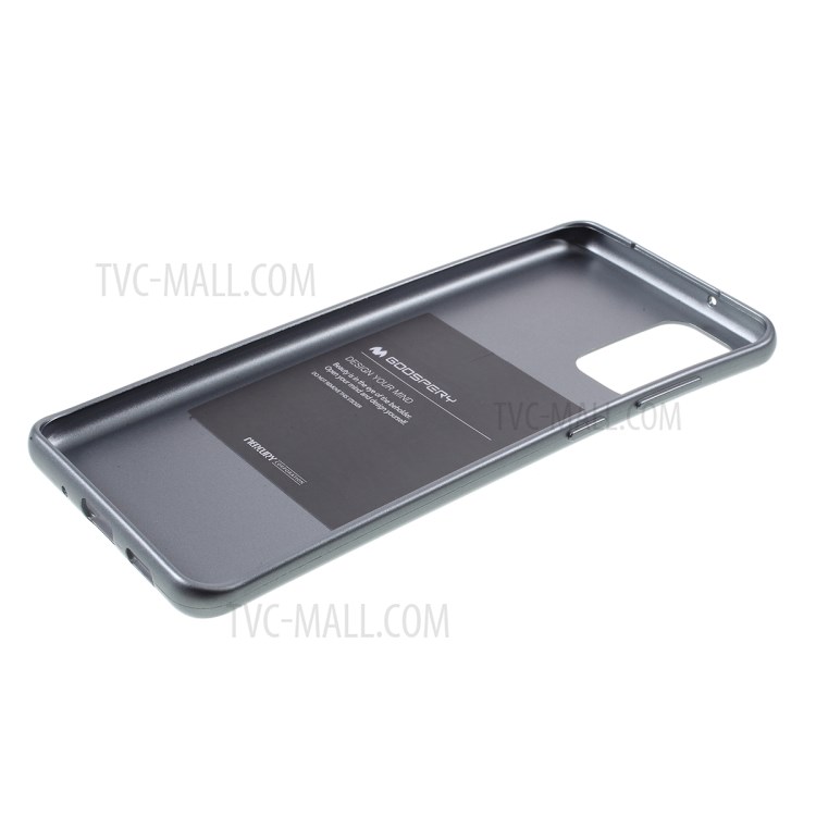 MERCURY GOOSPERY i JELLY TPU Soft Casing Shell for Samsung Galaxy S20 Plus - Grey-5