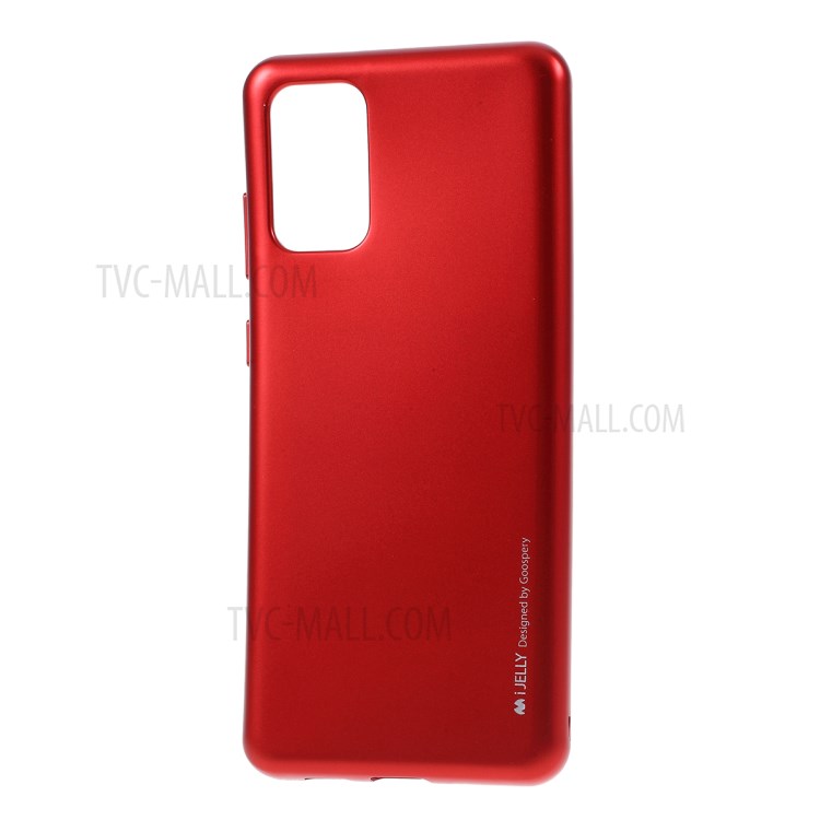 MERCURY GOOSPERY i JELLY TPU Soft Casing Shell for Samsung Galaxy S20 Plus - Red-2