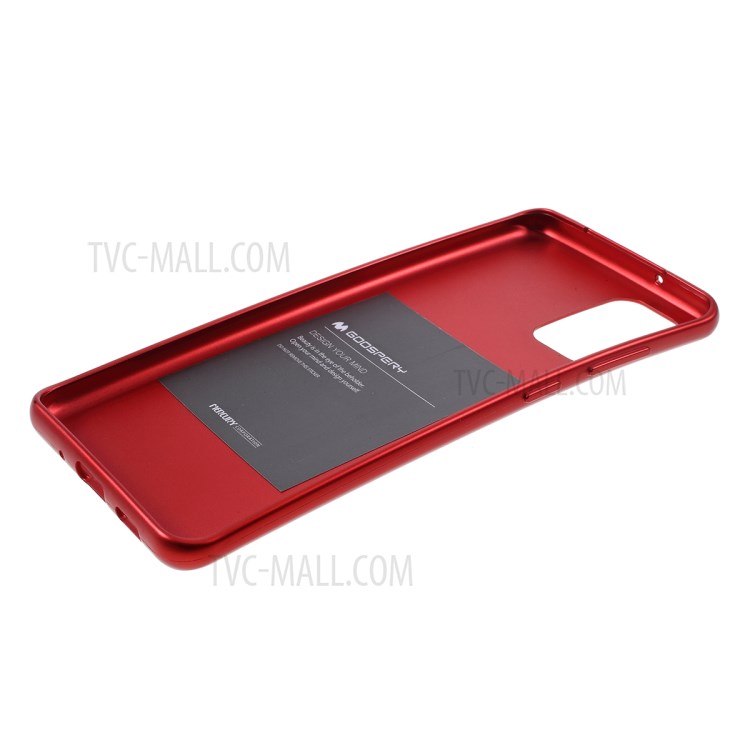 MERCURY GOOSPERY i JELLY TPU Soft Casing Shell for Samsung Galaxy S20 Plus - Red-5