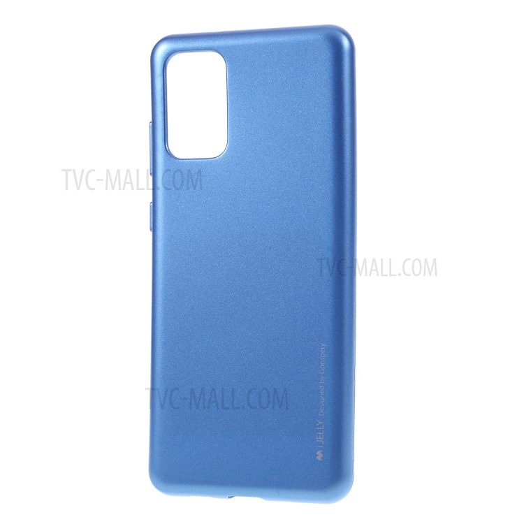 MERCURY GOOSPERY i JELLY TPU Soft Casing Shell for Samsung Galaxy S20 Plus - Blue-2