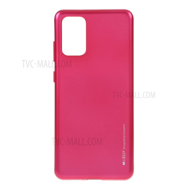 MERCURY GOOSPERY i JELLY TPU Soft Casing Shell for Samsung Galaxy S20 Plus - Rose-1