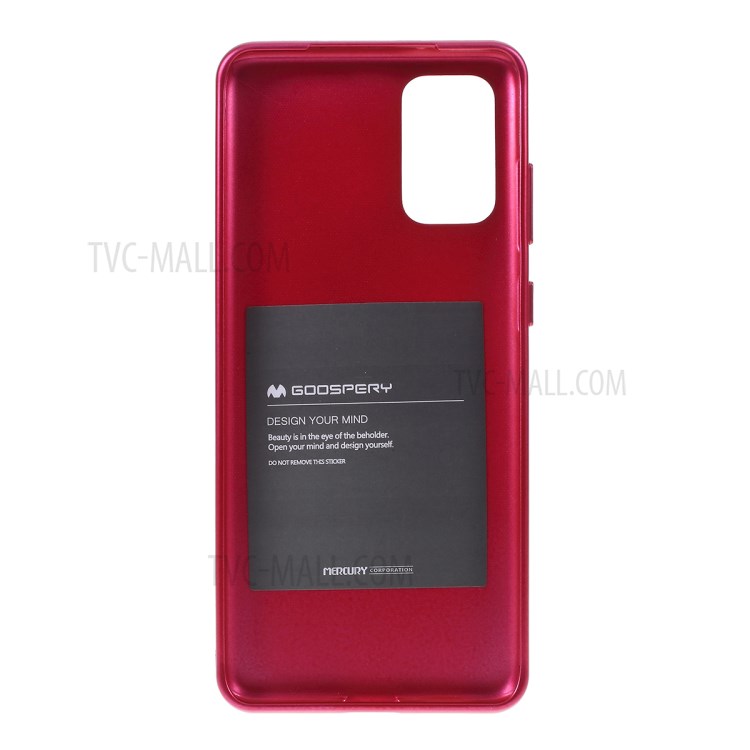 MERCURY GOOSPERY i JELLY TPU Soft Casing Shell for Samsung Galaxy S20 Plus - Rose-3