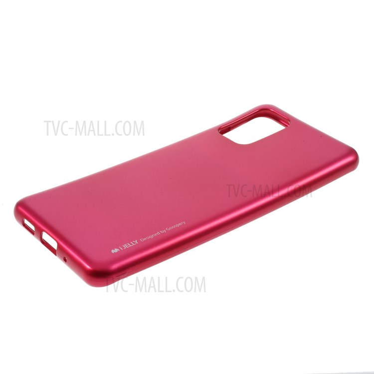 MERCURY GOOSPERY i JELLY TPU Soft Casing Shell for Samsung Galaxy S20 Plus - Rose-4