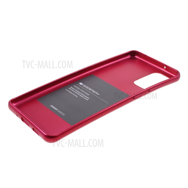 MERCURY GOOSPERY i JELLY TPU Soft Casing Shell for Samsung Galaxy S20 Plus - Rose-5
