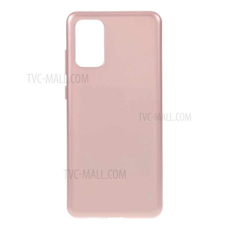 MERCURY GOOSPERY i JELLY TPU Soft Casing Shell for Samsung Galaxy S20 Plus - Rose Gold-1