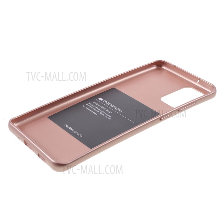 MERCURY GOOSPERY i JELLY TPU Soft Casing Shell for Samsung Galaxy S20 Plus - Rose Gold-5