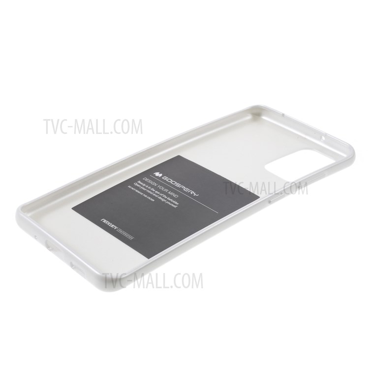 MERCURY GOOSPERY i JELLY TPU Soft Casing Shell for Samsung Galaxy S20 Plus - Silver-5