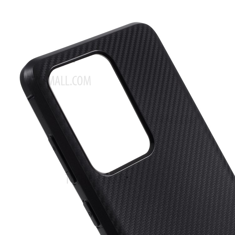 Anti-slip TPU Soft Mobile Phone Case for Samsung Galaxy S20 Ultra - Black-4