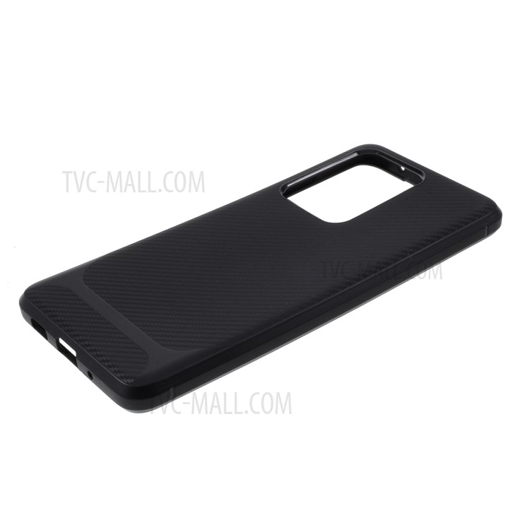 Anti-slip TPU Soft Mobile Phone Case for Samsung Galaxy S20 Ultra - Black-5