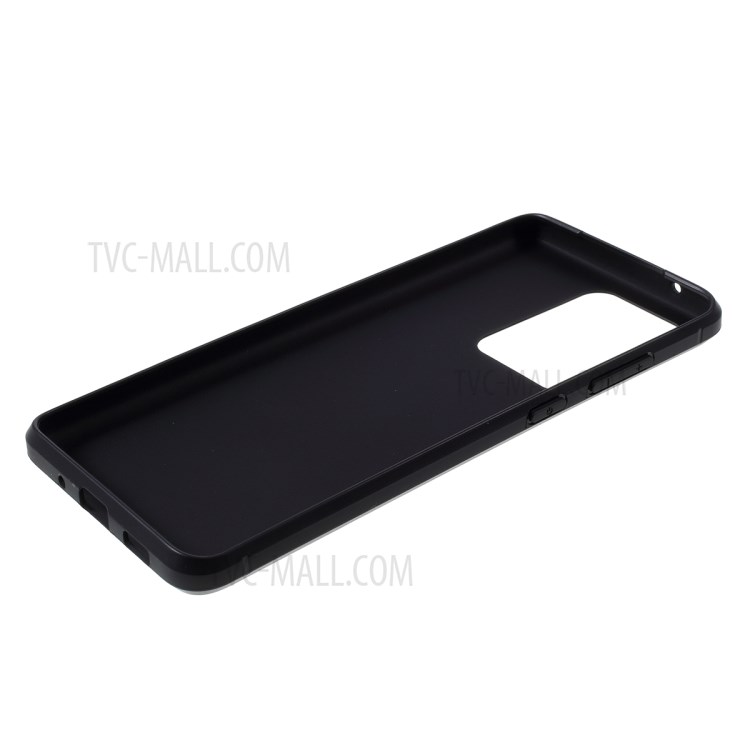 Anti-slip TPU Soft Mobile Phone Case for Samsung Galaxy S20 Ultra - Black-7