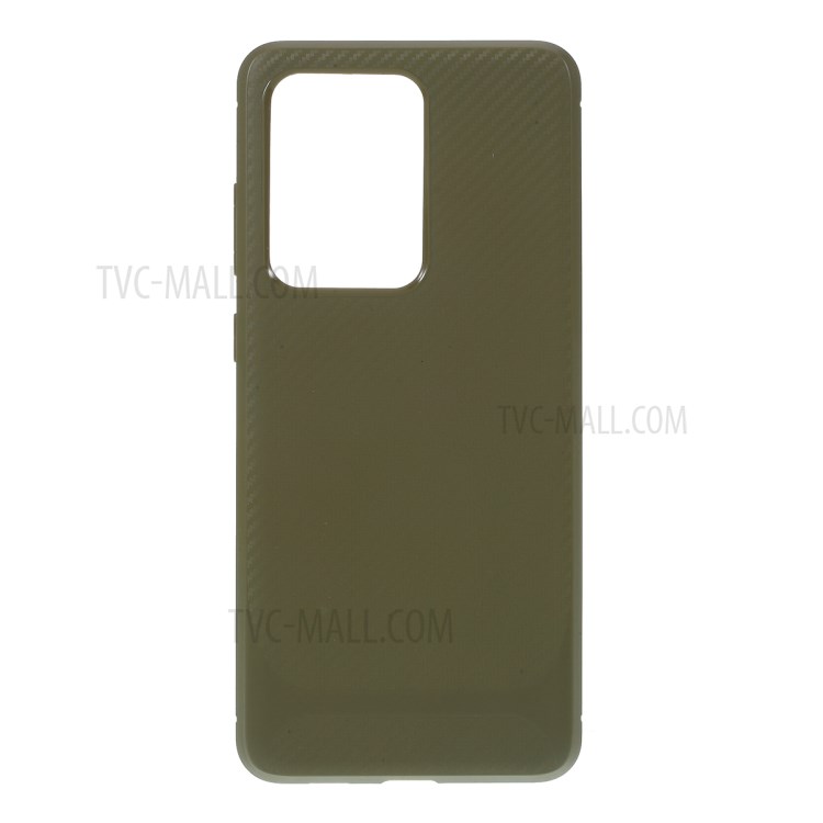 Anti-slip TPU Soft Mobile Phone Case for Samsung Galaxy S20 Ultra - Green-1